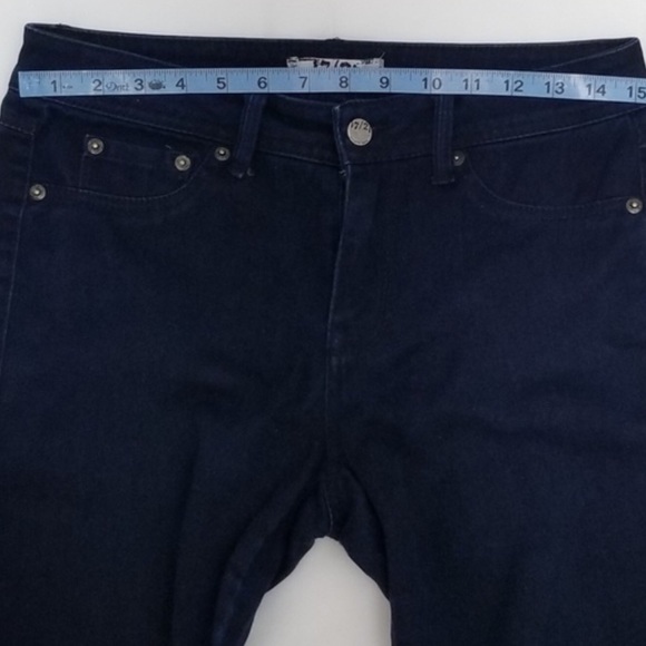 17/21 Exclusive Denim Women’s Dark Wash Navy Blue Skinny Jeans, Size 10. - Picture 4 of 6